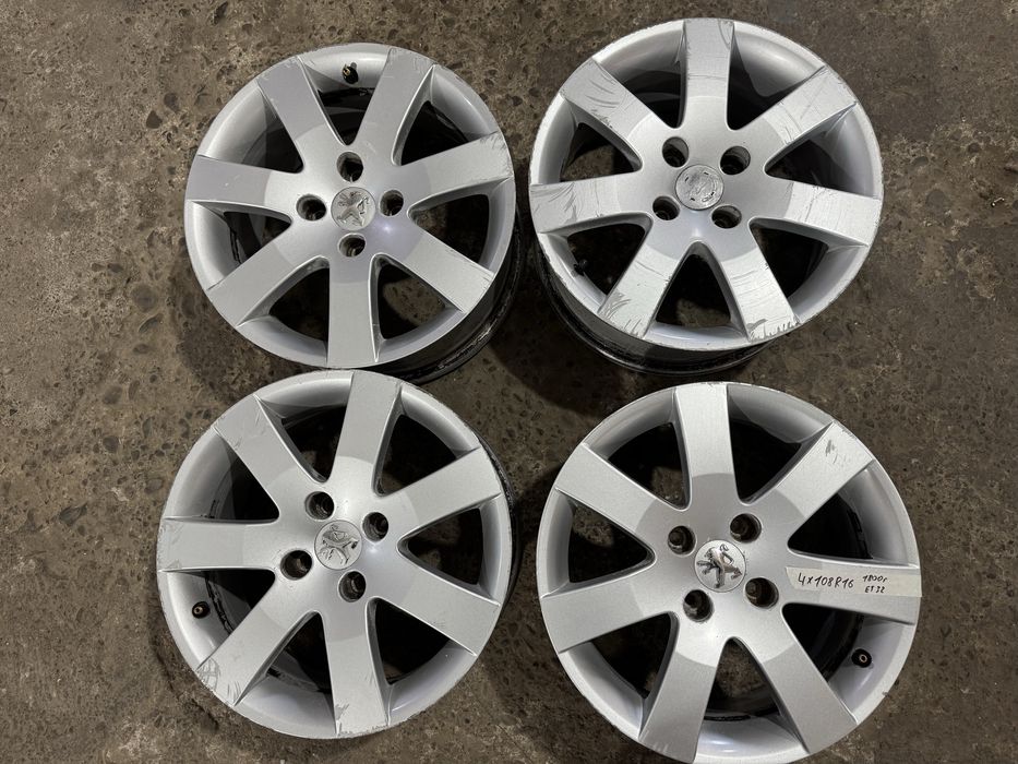 Диски  4/108R16 ЕТ32 7J ЦО65.1 Peugeot Partner Citroen Berlingo C4 Picasso 206 207 3007 5008