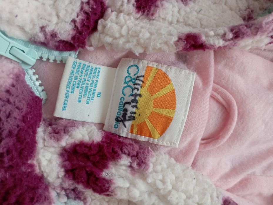 Тепла фліска шерпа 134-140р 9-10р