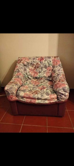 Sofá com cobertura removível