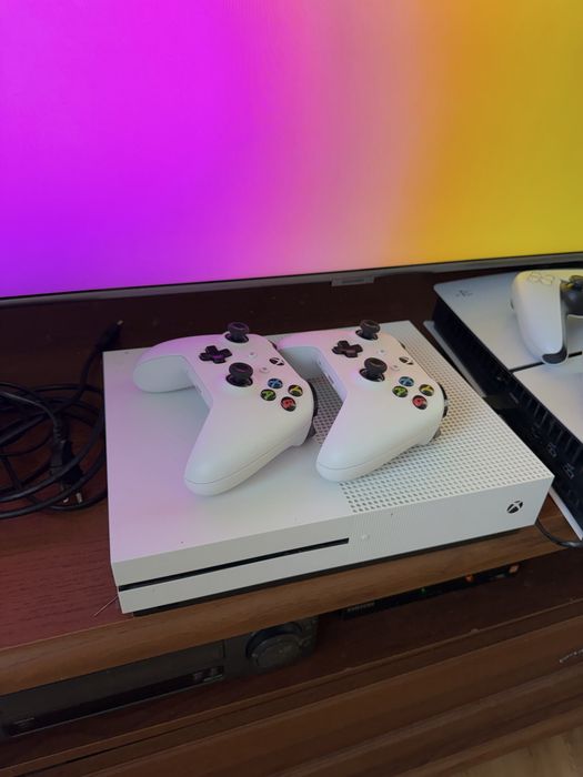 Xbox One S | 2 Pady | Stan Bardzo Dobry | Pełne Okablowanie
