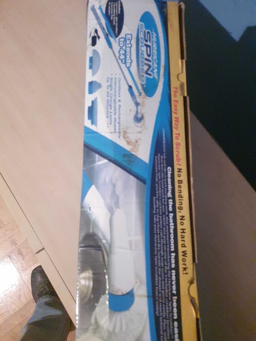 Spin scrubber hurricane.