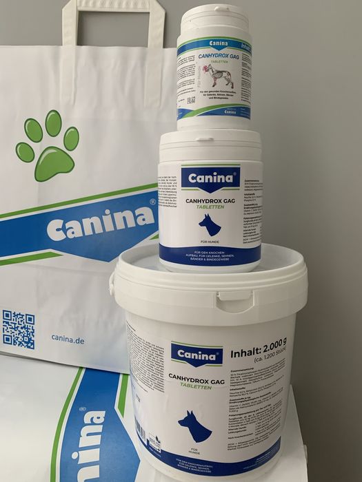 Добавки Canina Petvital для собак CANHYDROX GAG 600g 360таблеток