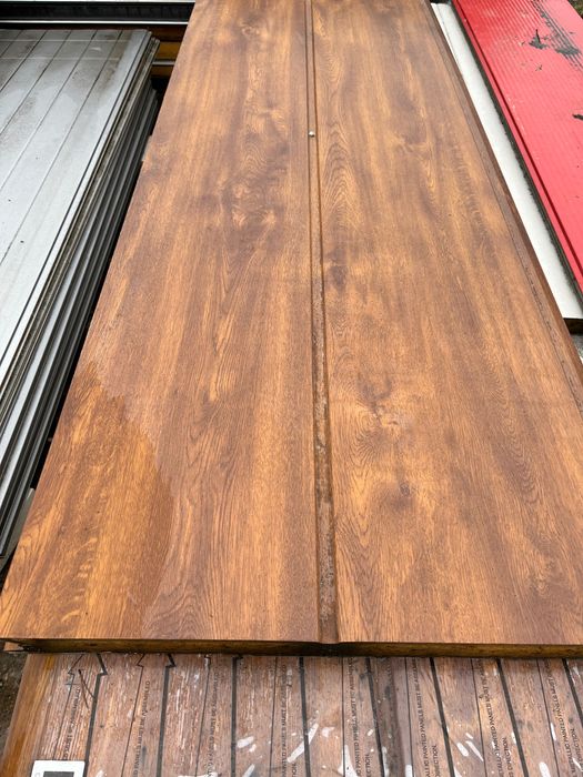 Panel bramy segmentowej złoty dąb orzech machoń dąb bagienny czesci