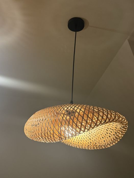 Lampa pleciona Ażurowa boho