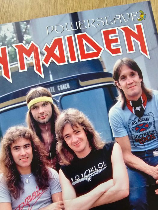 Iron Maiden - Duży plakat z 2024 r. - Format A2 (ok. 40 x 55 cm) NOWY!