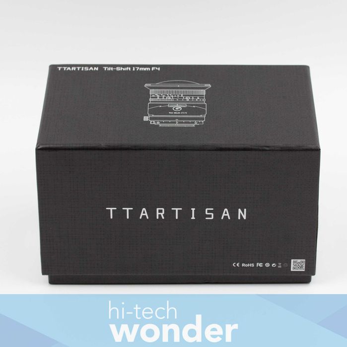 TTArtisan Tilt-Shift 17mm f/4 E-Mount