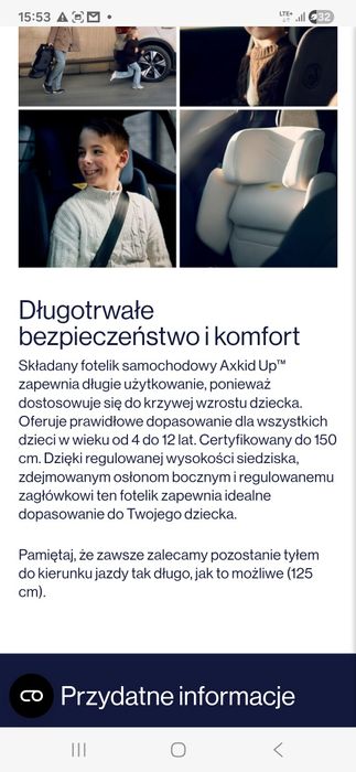 Sprzedam Axkid up- NOWY