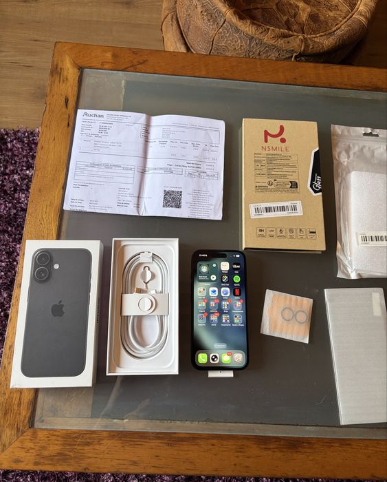 iPhone 16 128GB - Fatura e Garantia