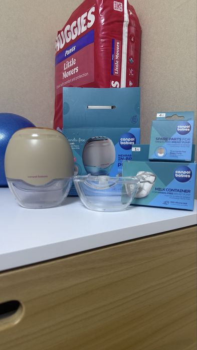 Canpol babies електричний молоковідсмоктувач+ додатковий набір| вигідн