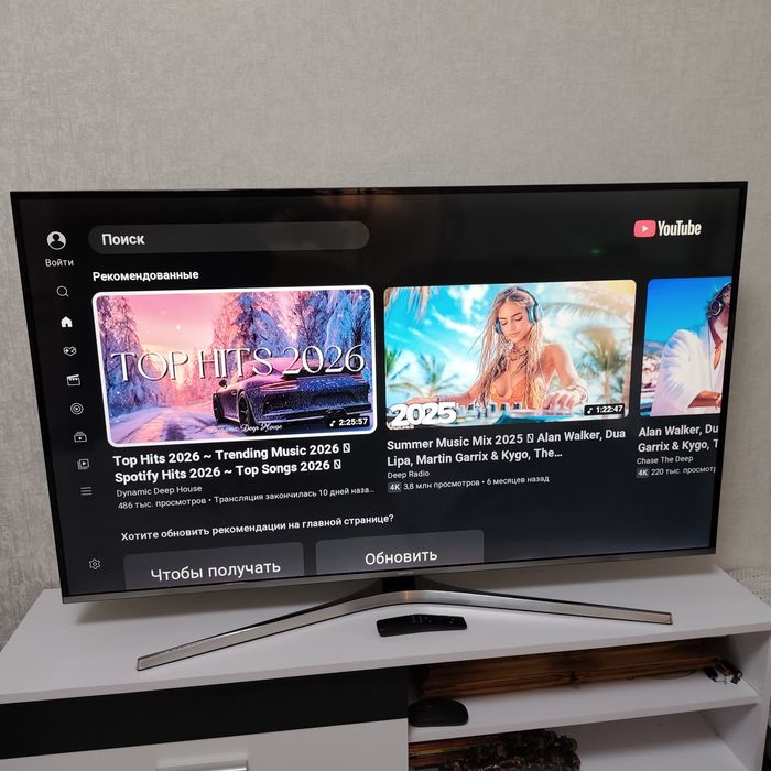 Телевизор Samsung 55", SMART, 4K, Wi-Fi