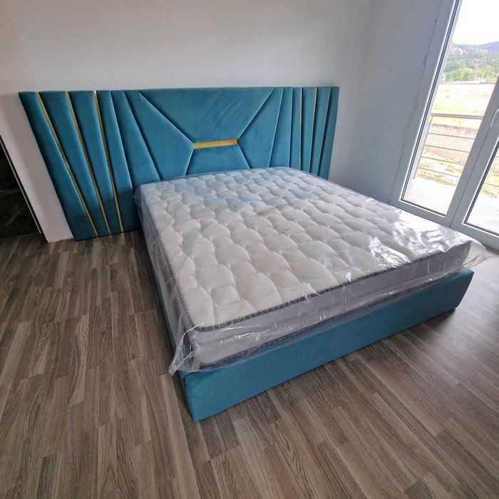 Camas de Casal Estofadas de Luxo 689€ Disp. em Várias Cores! 190x140m!