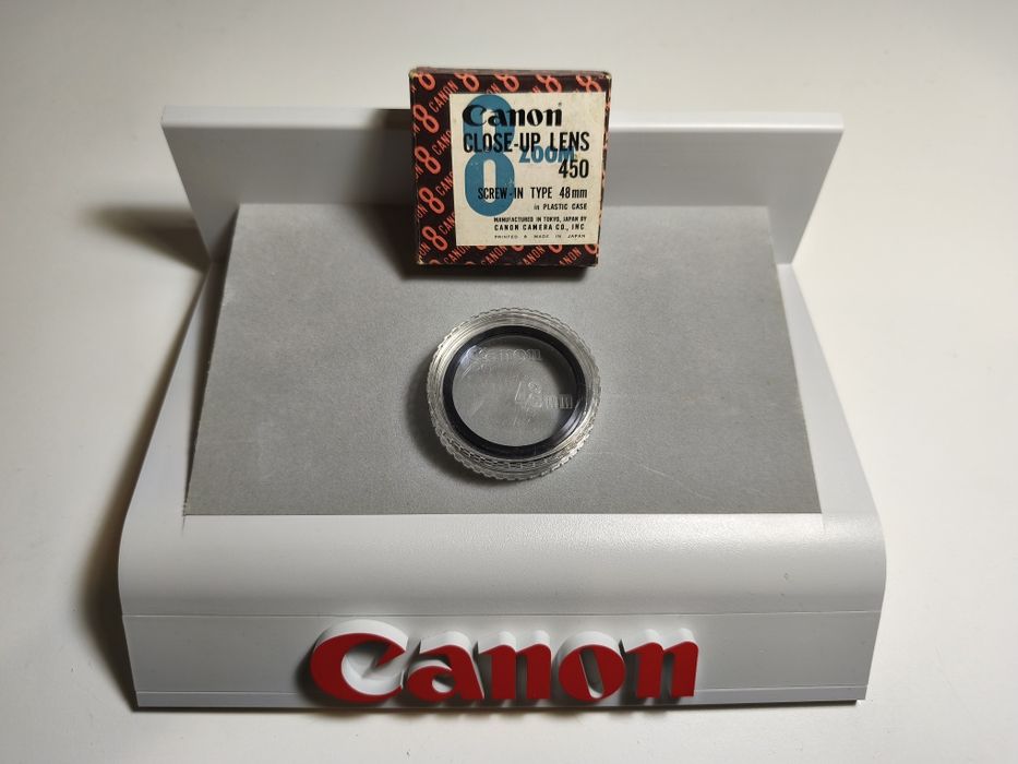 Filtro Canon Vintage 48mm Close-up lens 450 para Canon Zoom 8