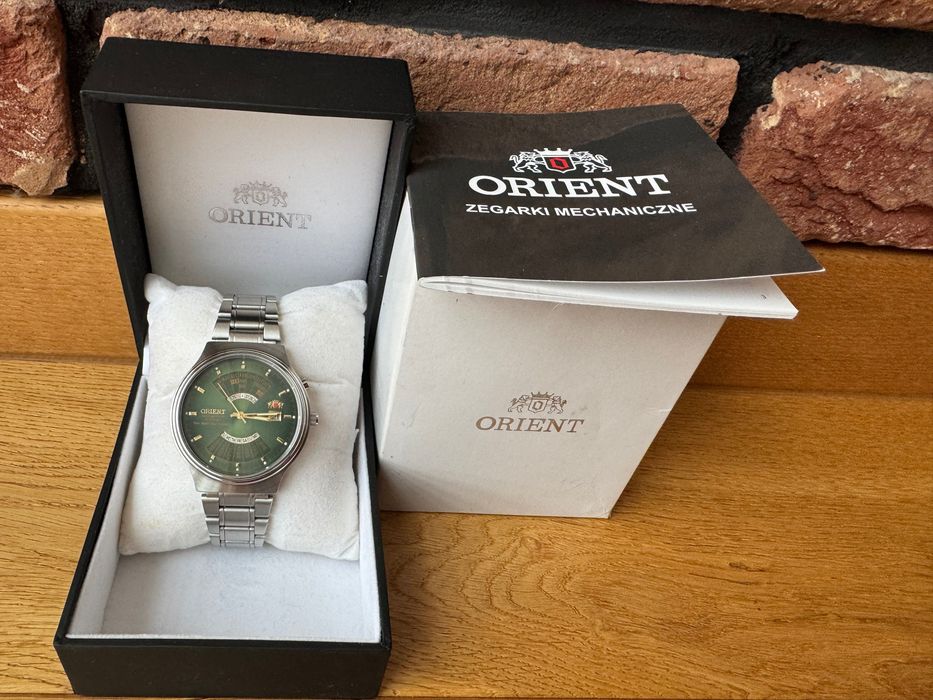 Zegarek Orient FEU00002FW Automatic Zielona Tarcza