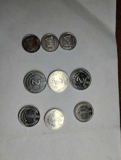 Монети 10, 2, 1 грн, СССР, Австрійської імперії та червоні 10 гривень