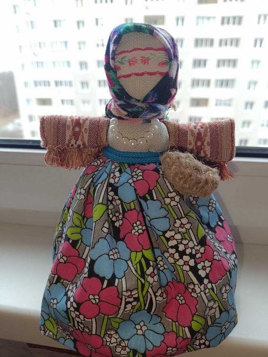 Стародавній Оберіг! Лялька-мотанка, символ-оберіг Української родини!