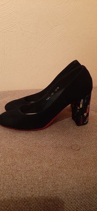 Buty damskie skórzane 37