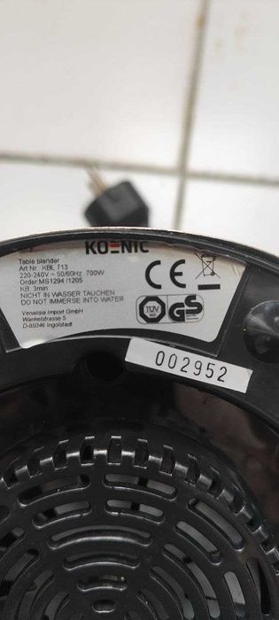 Koenic KBL 713 Table Blender – 700W