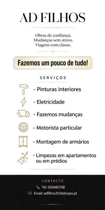 Limpezas e mudanças522595410211645441