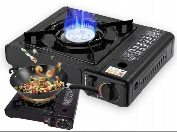 Портативная туристическая газовая плита под баллончик, есть опт