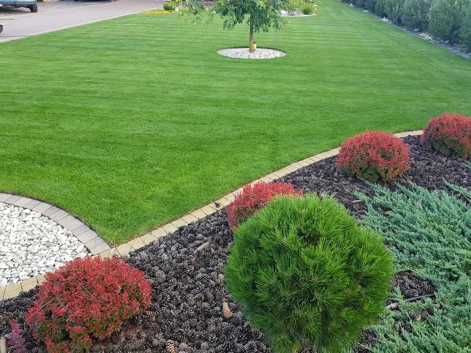 Mycie kostki zakładanie ogrodów nawadnianie mycie elewacji