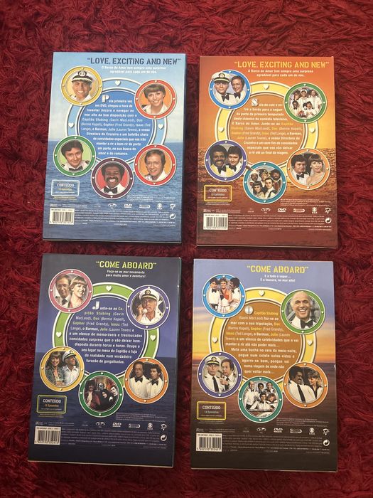 O barco do amor DVD português série tv