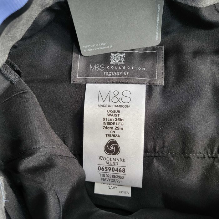 Брюки M&S шерсть полиестер