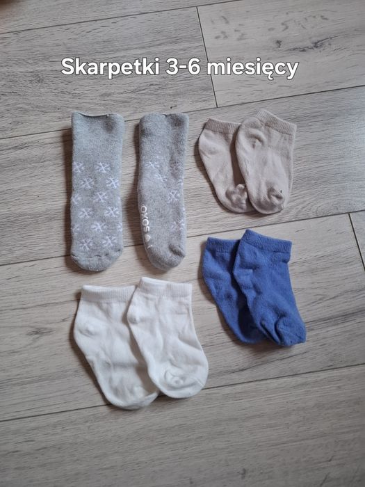 Skarpetki niemowlęce 3-6 miesięcy