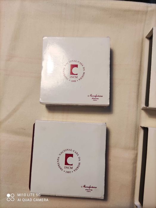 Moedas da imprensa nacional-casa da moeda.