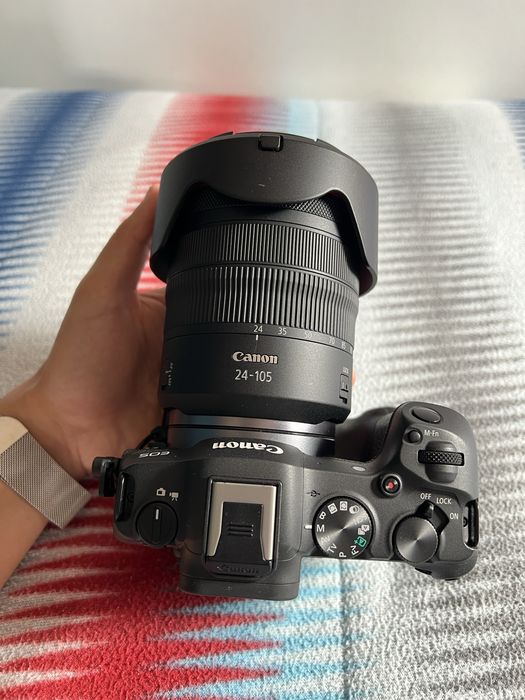 Canon RF 24-105mm f/4 L IS USM – Como Nova | Com Fatura
