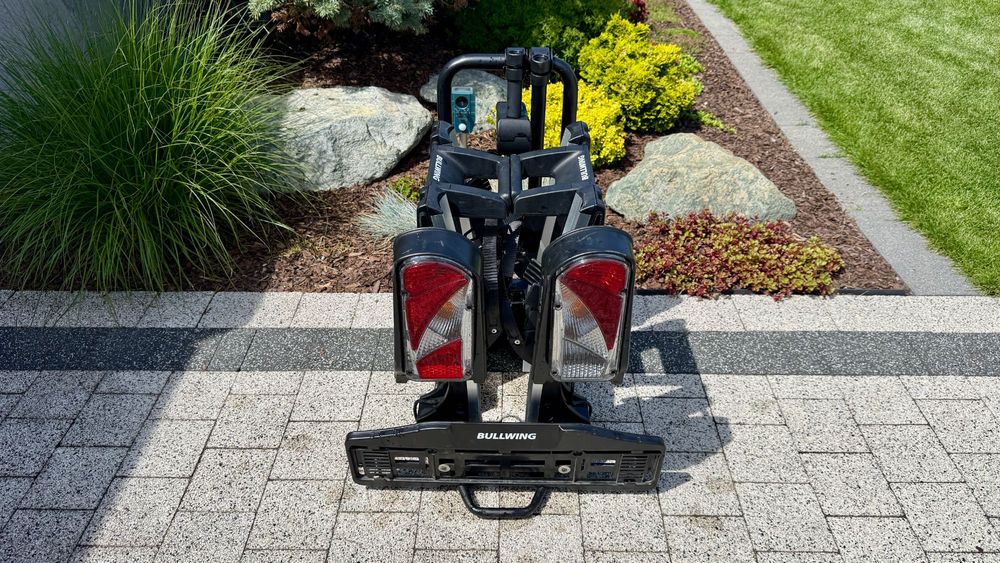Bullwing SR7 bagażnik na hak samochodowy rowery platforma odchylany składany 60kg