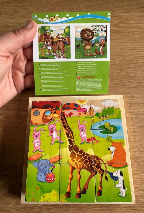 Jogo Cubos (6 Puzzles)