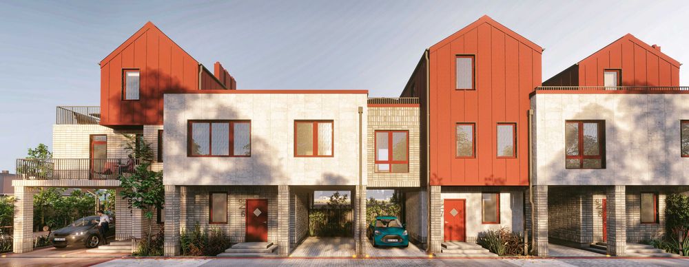 ТОП планування. Таунхаус 105 м2, 4 кімнати, 2 тераси