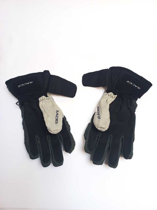 Luvas Cinza Preto S Blast Racer