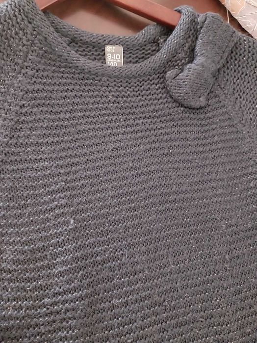 Vestido Azul, Zara Kids, 9-10 anos, 140cm