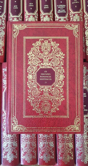 79 livros - Coleção Os Grandes Romances Históricos - Leão Tolstoi, Dickens, etc