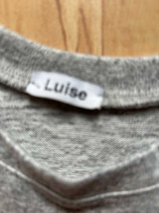 Bluza damska z koronką z marszczeniem Luise