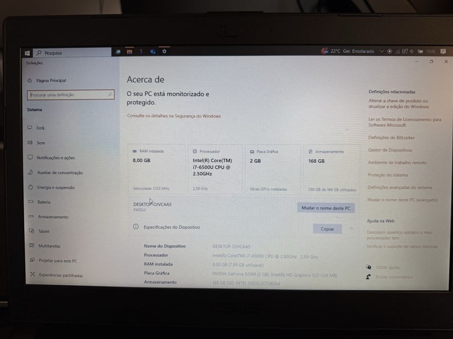 Computador portatil Asus  P2430U448057952583690243