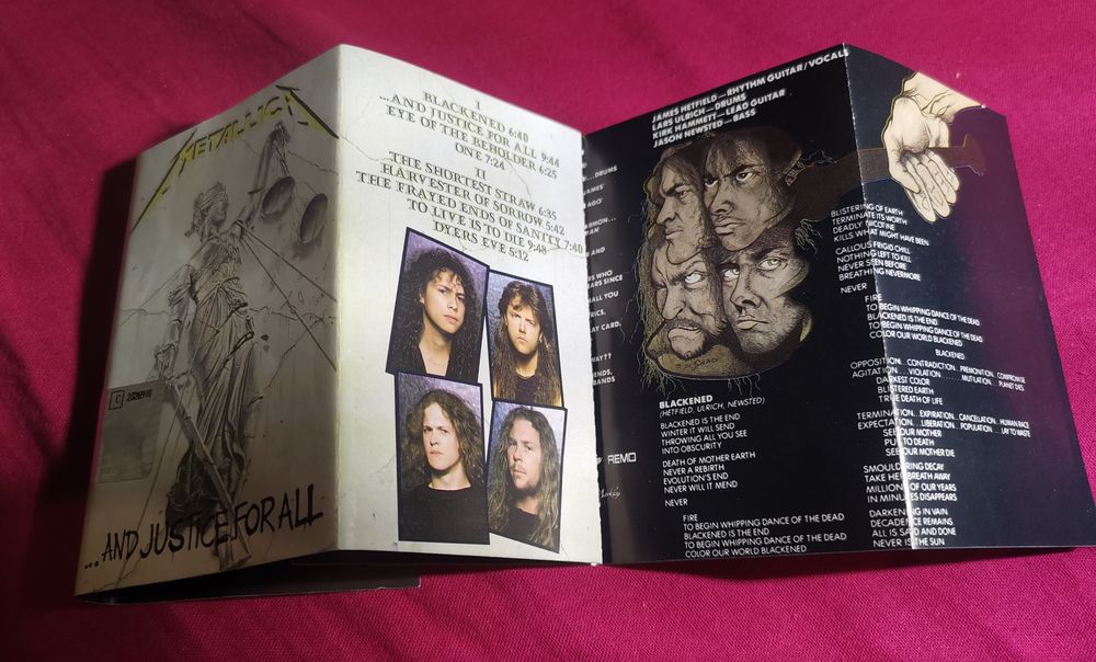 Kaseta: METALLICA "...And Justice for All" / wydanie: 1995 r.