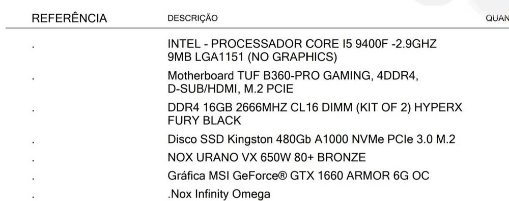 Computador fixo Asus
