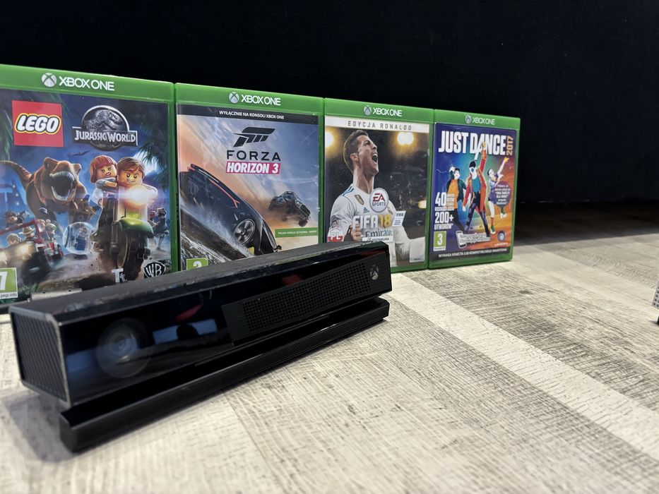 Xbox one s plus kinect jeden pad i gry