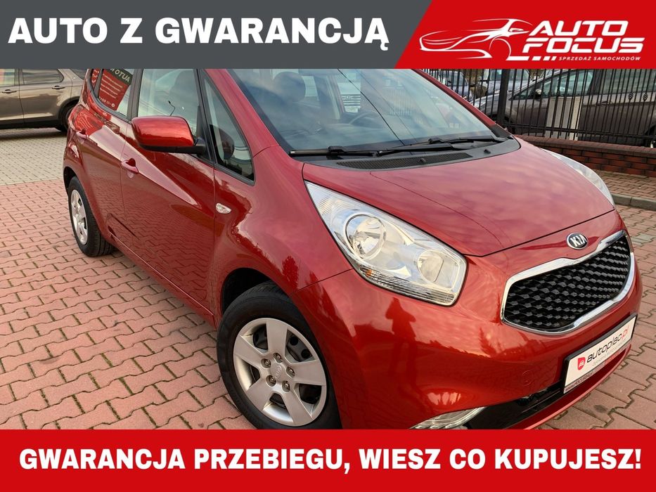 Kia Venga 1.4 benz.99KM 1wł Bardzo mały przebieg 61 tyś SERWIS GWARANCJA