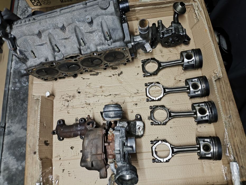 Material/Peças motor PD 130cv 1.9 TDI, turbo GT 17 49 VA