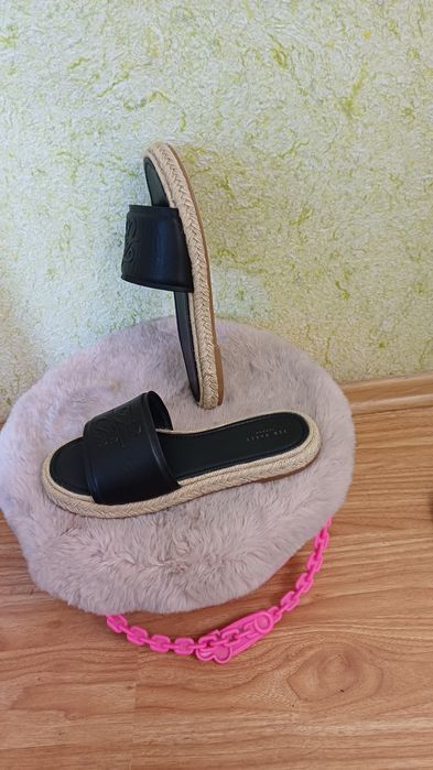 Шлепанцы женские кожаные Ted Baker женская обувь 39размер