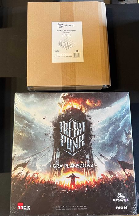 Frostpunk gra planszowa + Insert ReDrewno