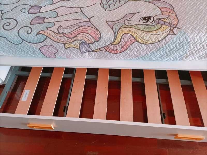 Cama individual dupla