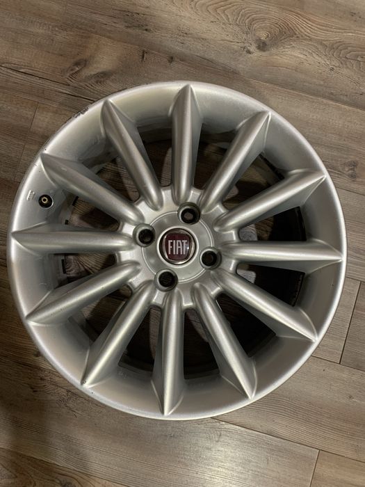 5 оригінальних дисків Fiat R17 4x100 ET46 6.5J OEM (1 на запаску)