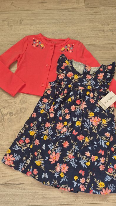 Сукня боді carters кофта набір 24 м