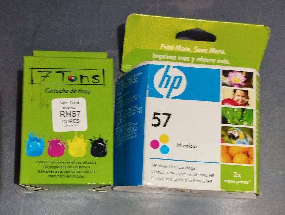 2 Cartuchos HP 57