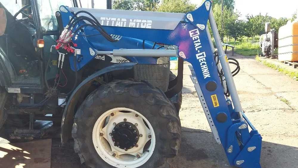 Metal-Technik TUR Ładowacz czołowy do ZETOR MTZ URSUS i inne MONTAŻ