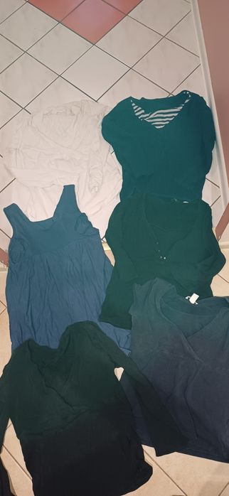 paczka ubran ciążowych r. M/L